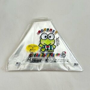 Vintage Sanrio 1991 Keroppi Onigiri Rice Ball Wrappers 5 Piece Made In Japan